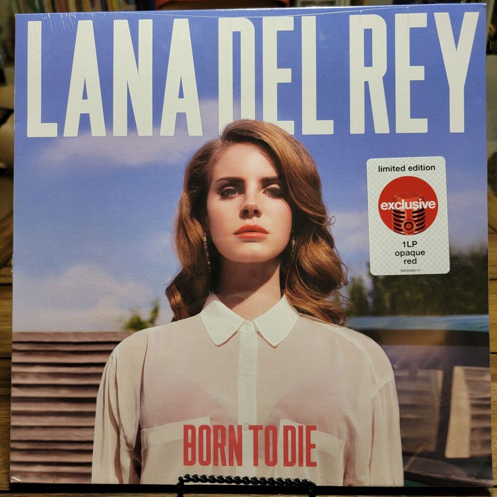 VINYL Lana Del Rey: Born to Die Limited Edition Opaque Red LP SEALED